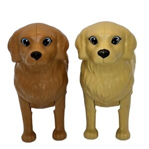 Set of Two Mattel Barbie Newborn Pups Replacement Mother Dogs